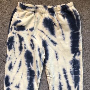 LES TIEN Luxury Classic Tie Dye Sweatpants Made in USA